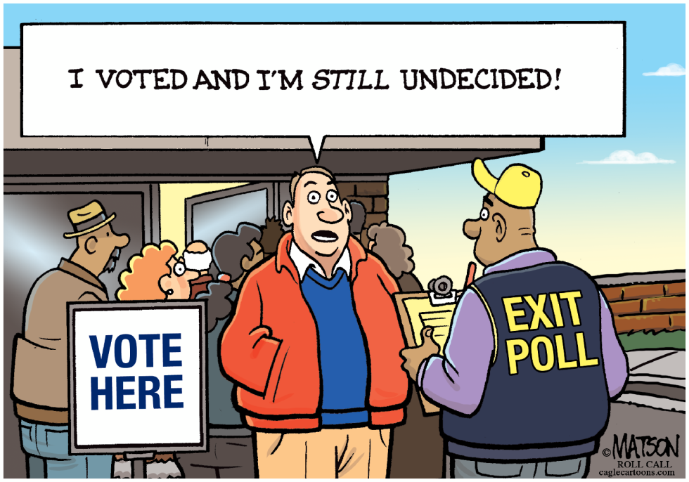 Undecided Voter Is Still Undecided After Voting-COLOR