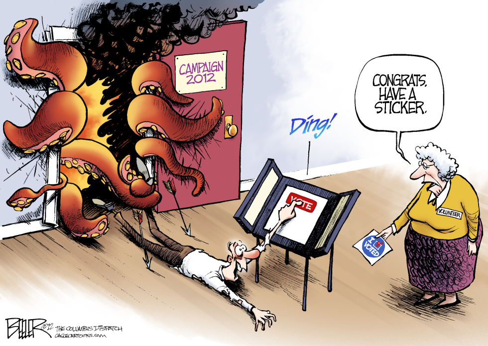  I VOTED by Nate Beeler