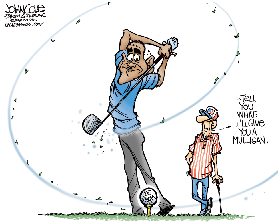  OBAMA WINS A DO-OVER by John Cole