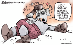 ELECTION RESULTS 2012  by Mike Keefe
