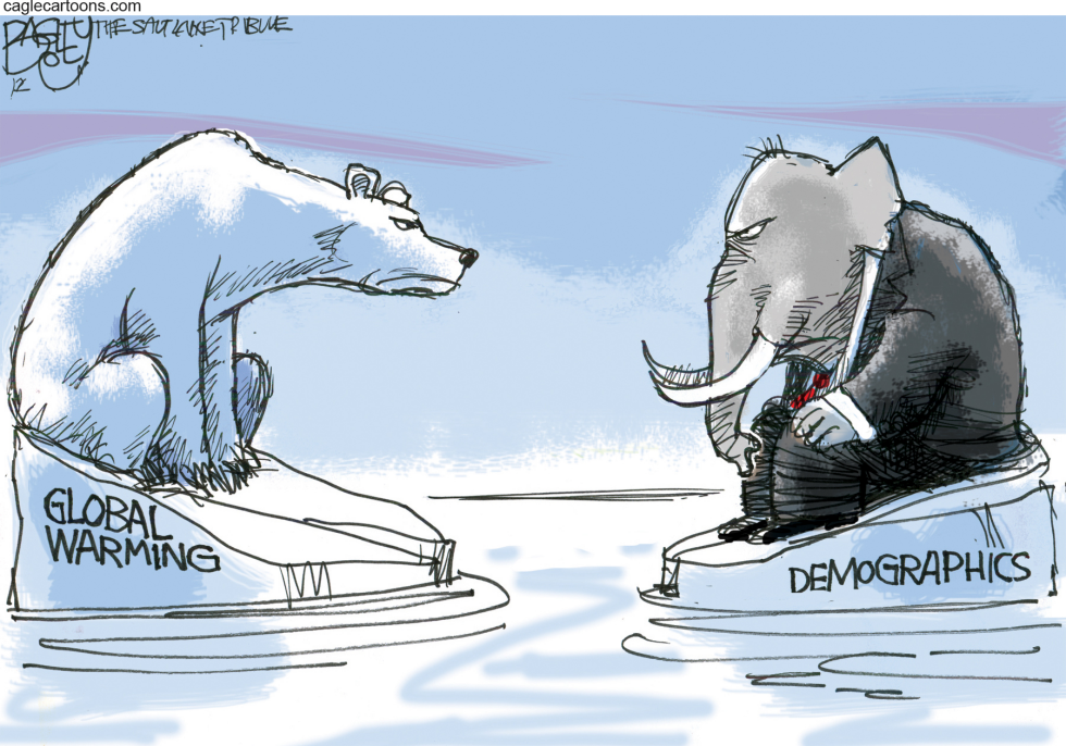  GOP ON ICE by Pat Bagley