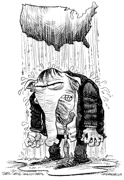 GOP RAINCLOUD by Daryl Cagle