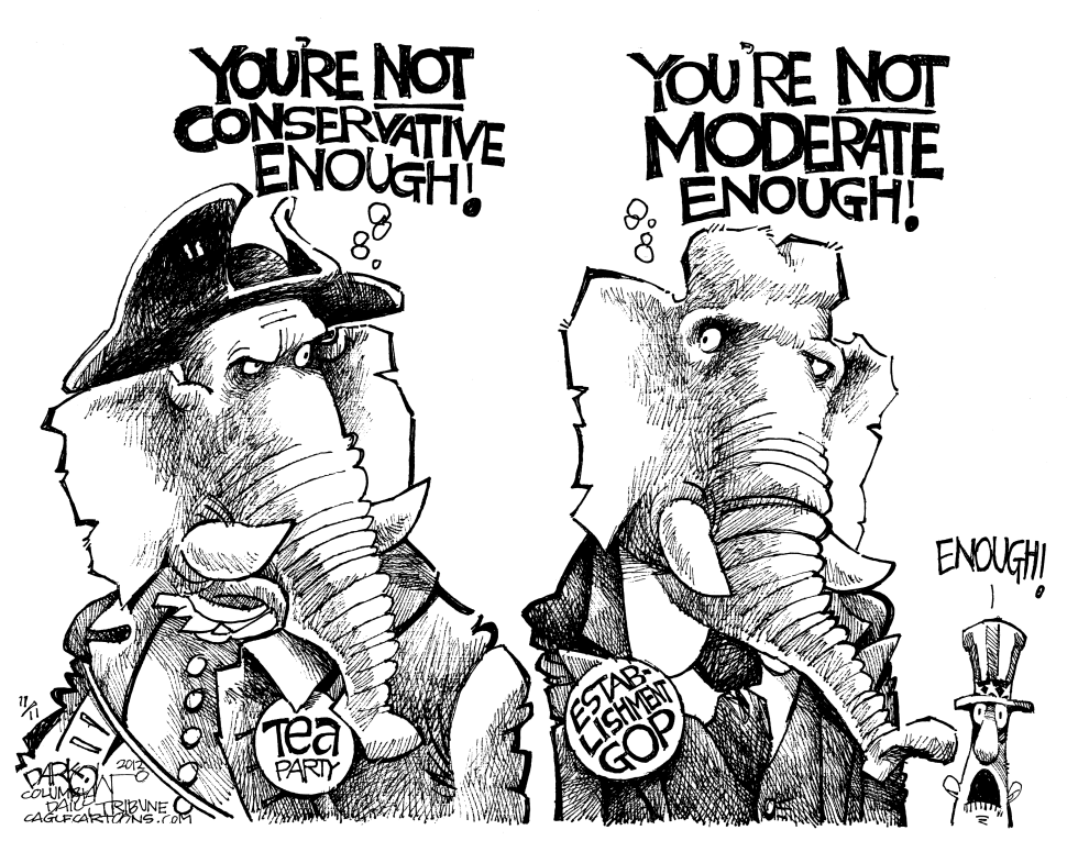  GOP BLAME GAME by John Darkow