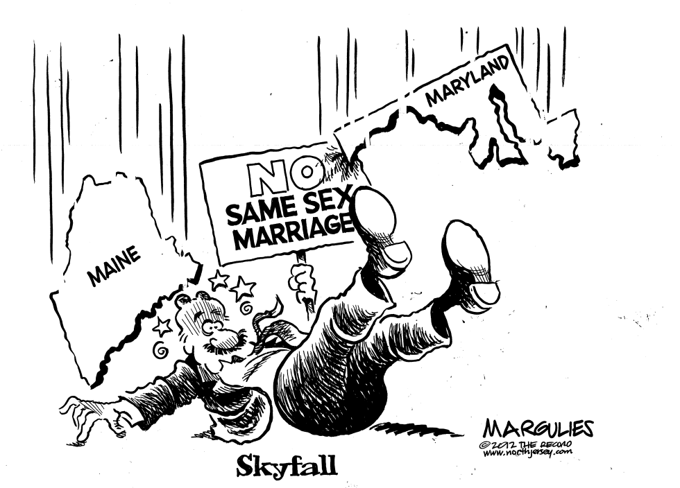 Maine, Marylahnd vote for same sex marriage