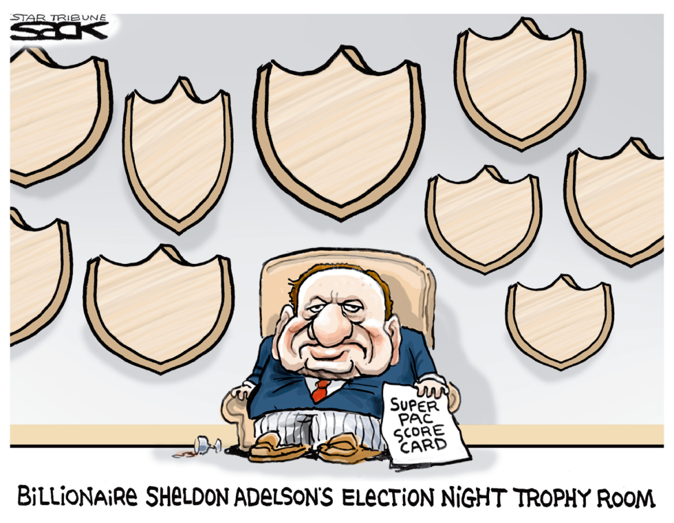  SUPER PAC SCORE CARD by Steve Sack