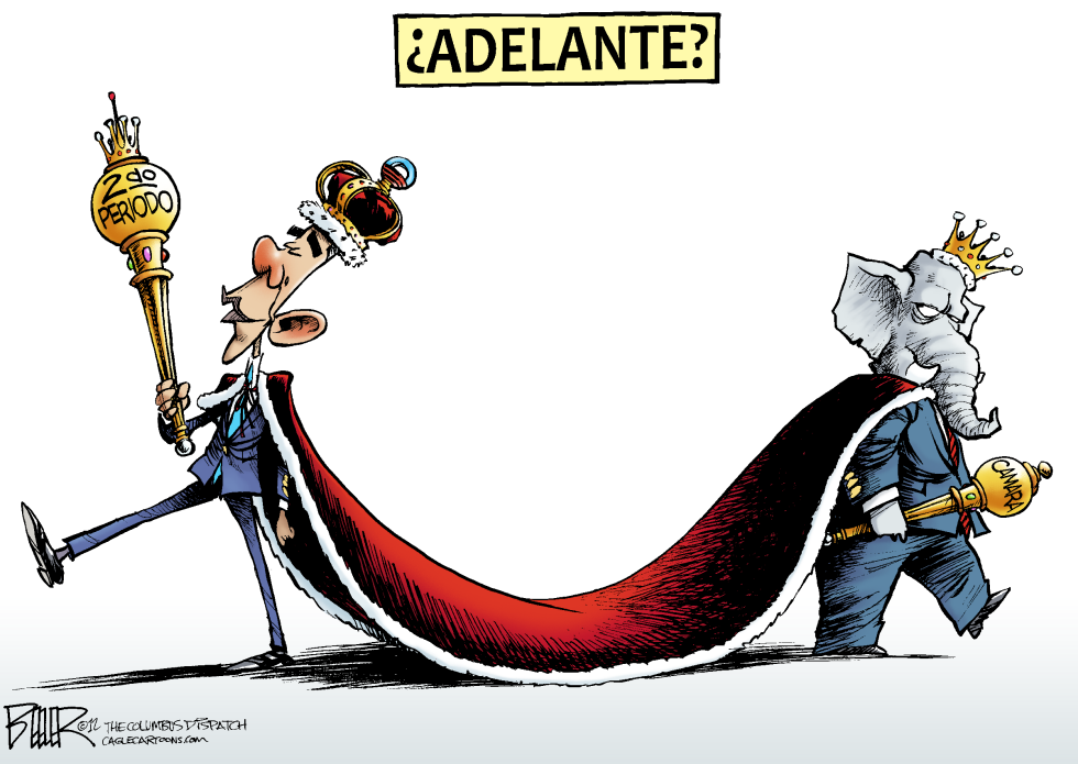  EL MANDATO by Nate Beeler