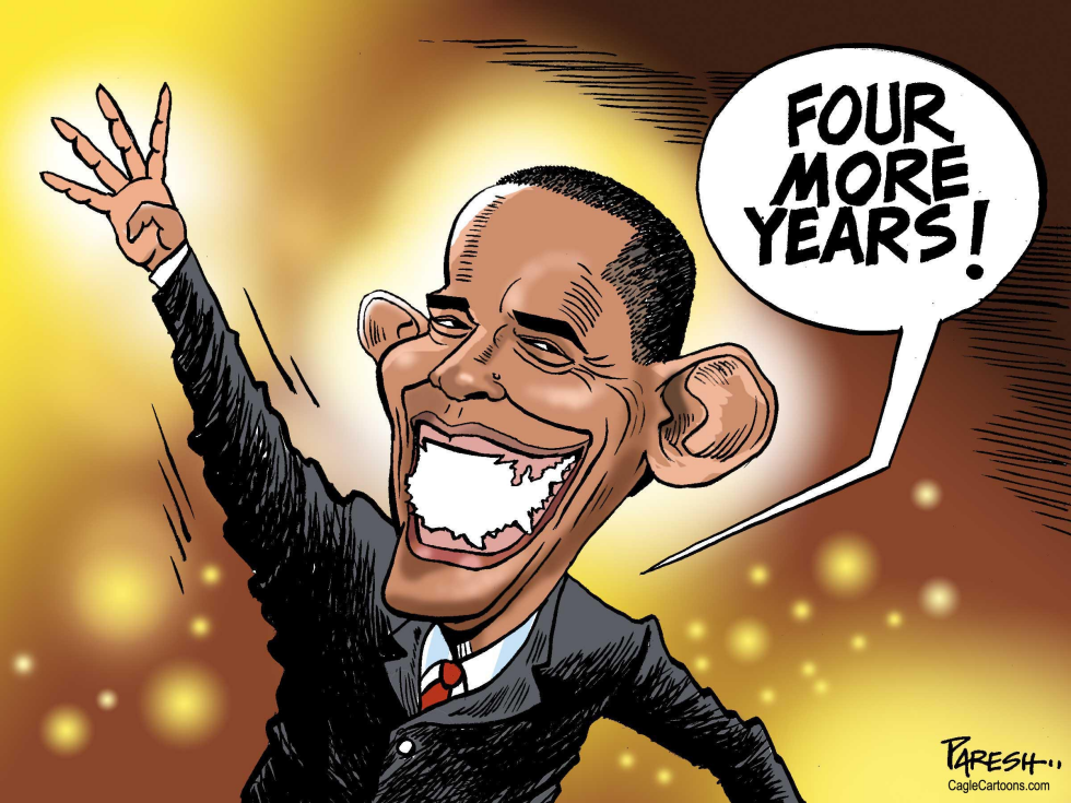  OBAMA SECOND TERM by Paresh Nath