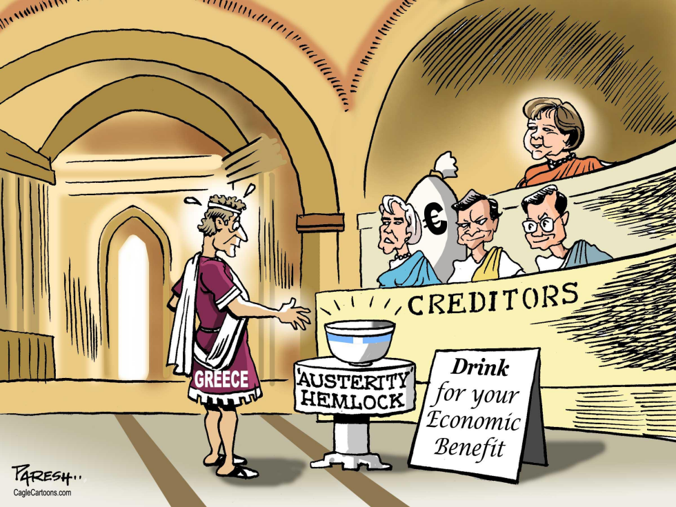 Austerity for Greece COLOR