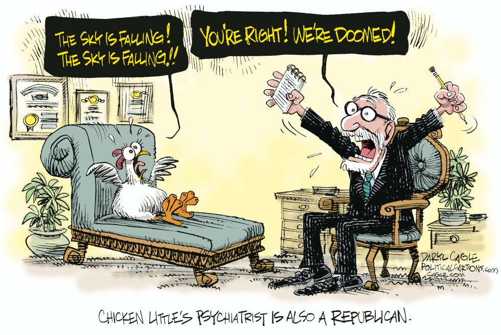 Chicken Psychiatrist COLOR