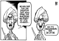 PETRAEUS SCANDAL, B/W by Randy Bish