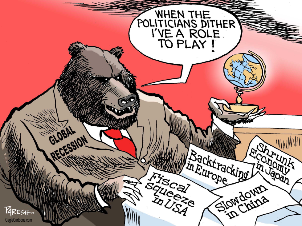 Global recession COLOR