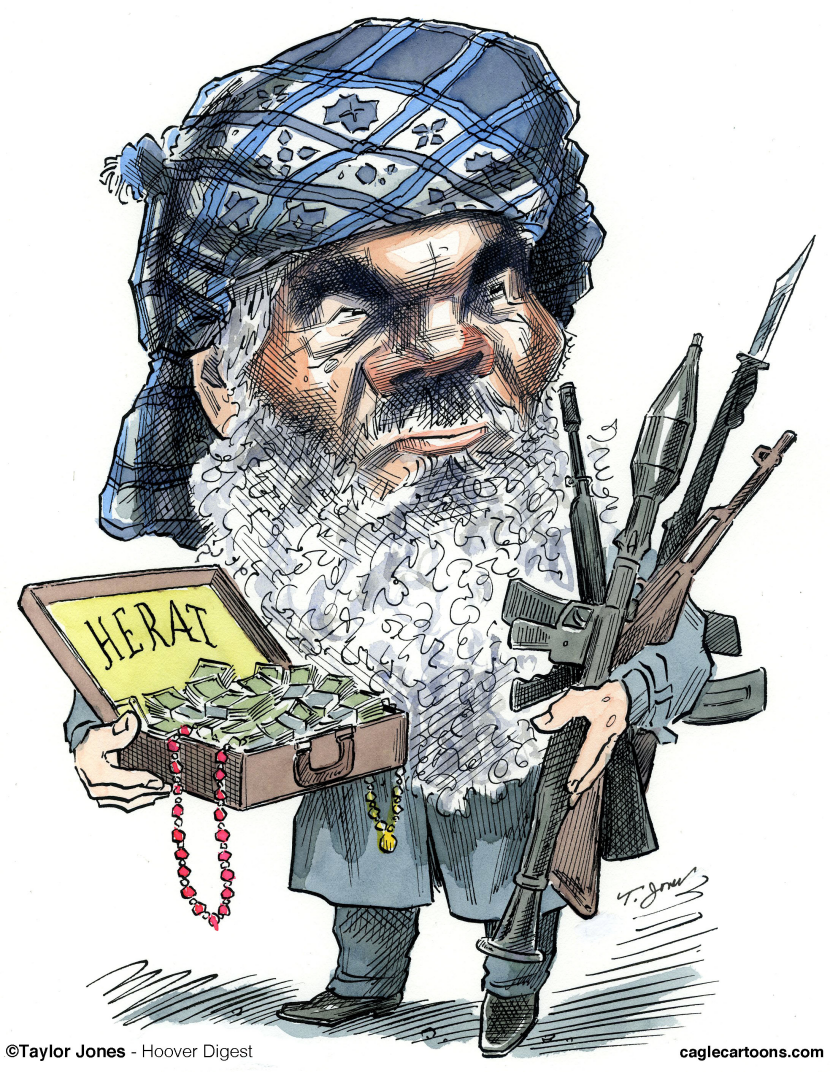 Afghan warlord Ismail Khan - COLOR