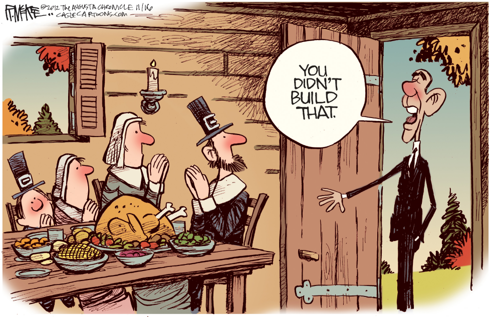 Obama Thanksgiving COLOR
