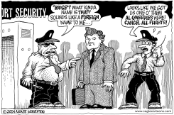 INCREASED AIRPORT SECURITY by Monte Wolverton