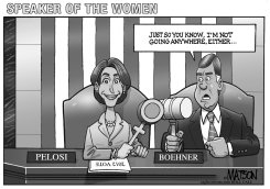 NANCY PELOSI IS SPEAKER OF THE WOMEN IN CONGRESS by R.J. Matson