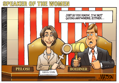 NANCY PELOSI IS SPEAKER OF THE WOMEN IN CONGRESS by R.J. Matson
