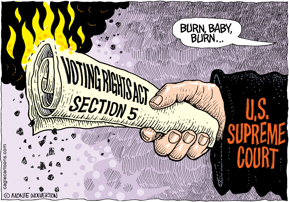 Voting Rights Act Under Fire COLOR