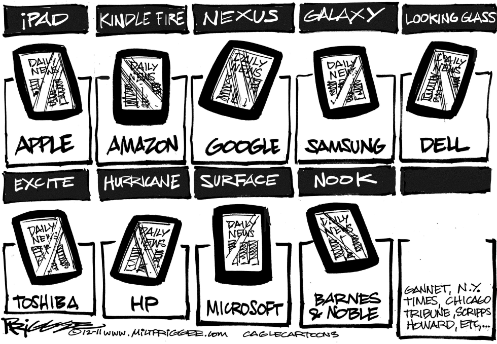  TABLETS by Milt Priggee