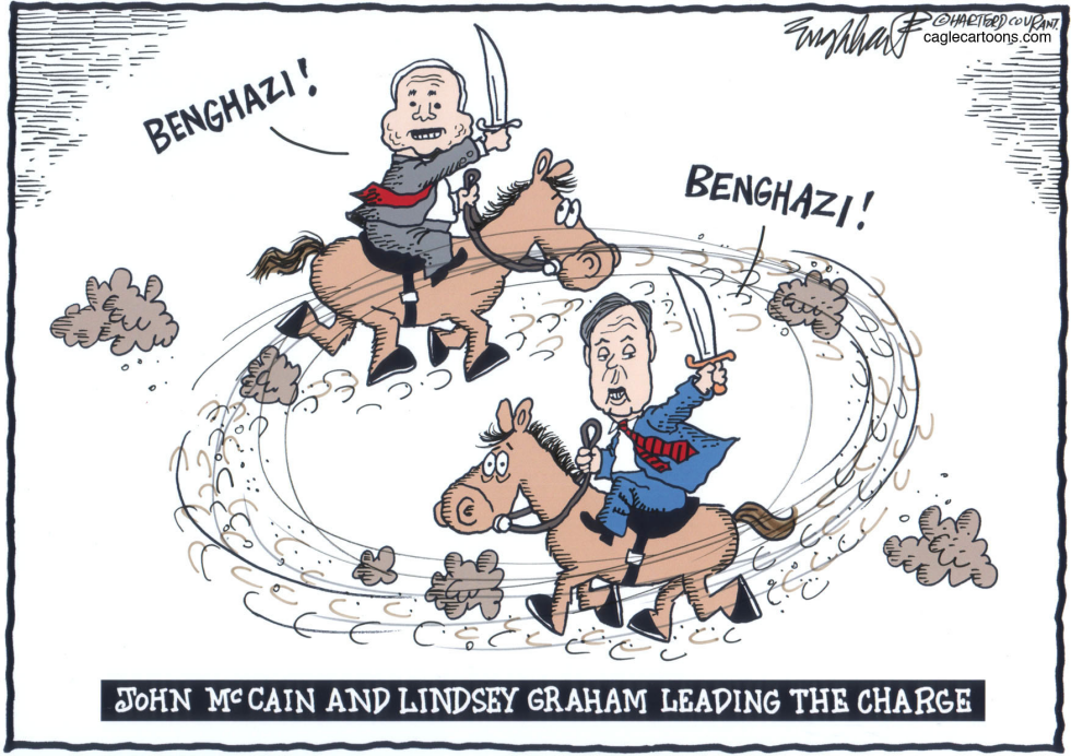 John McCain and Lindsey Graham COLOR