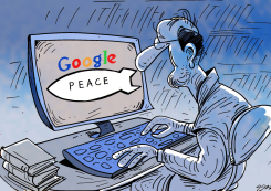 GOOGLE PEACE by Oguz Gurel