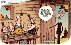 ACCION DE GRACIAS DE OBAMA /  by Rick McKee