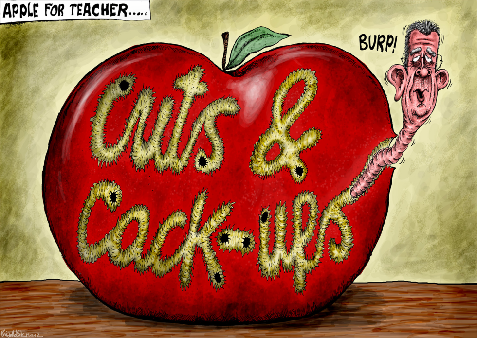 APPLE FOR TEACHER