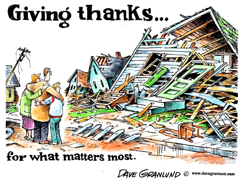 Giving thanks