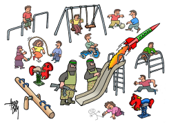 CHILDRENS PLAYGROUND by Arend Van Dam
