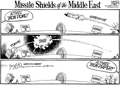 ISRAEL AND HAMAS by Nate Beeler