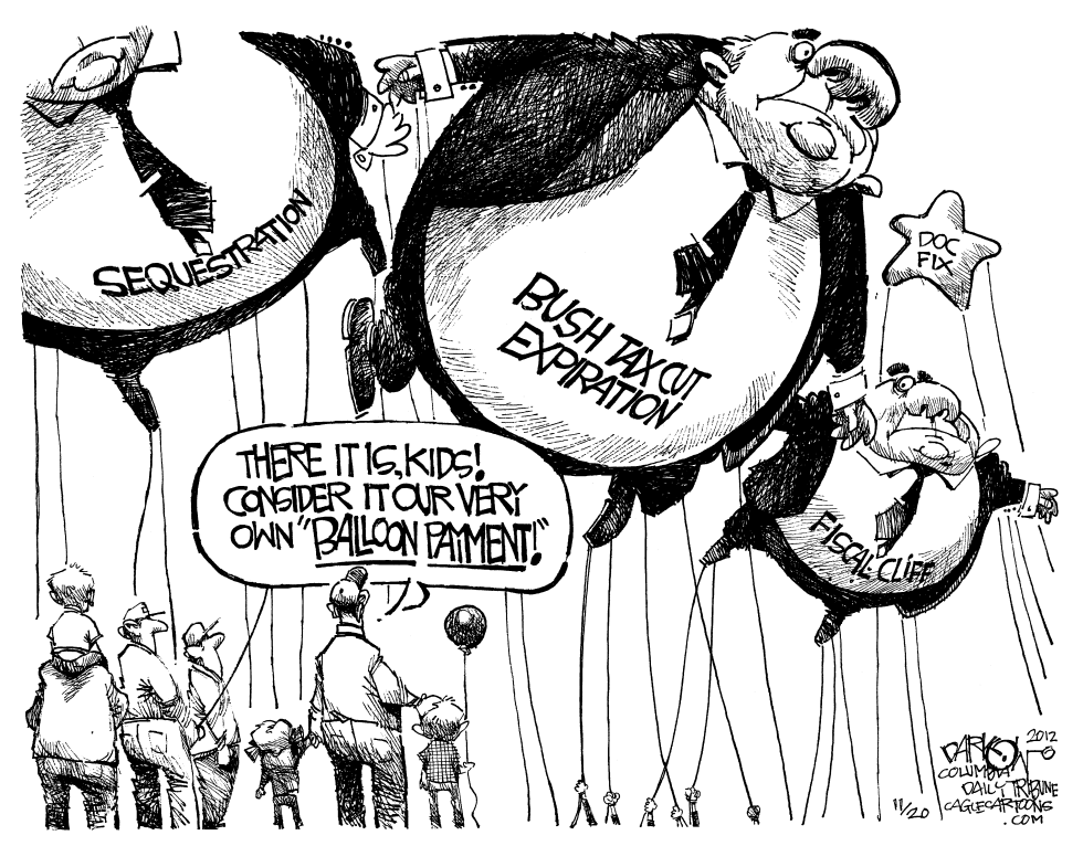Fiscal Cliff on Parade