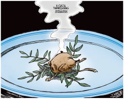GAZA THANKSGIVING  by John Cole