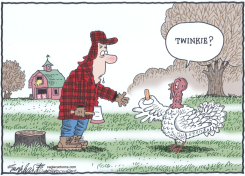 THANKSGIVING  by Bob Englehart