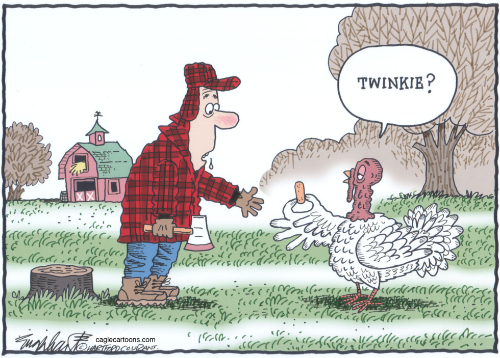  THANKSGIVING by Bob Englehart