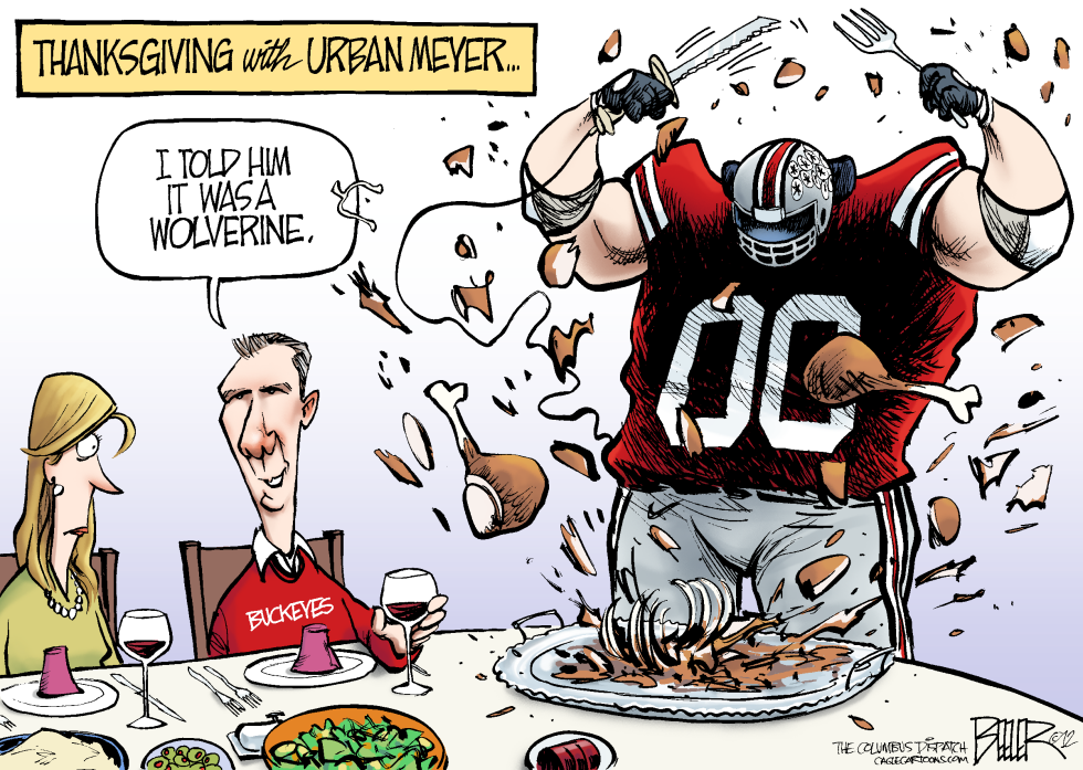 LOCAL OH - OSU vs Michigan Thanksgiving COLOR
