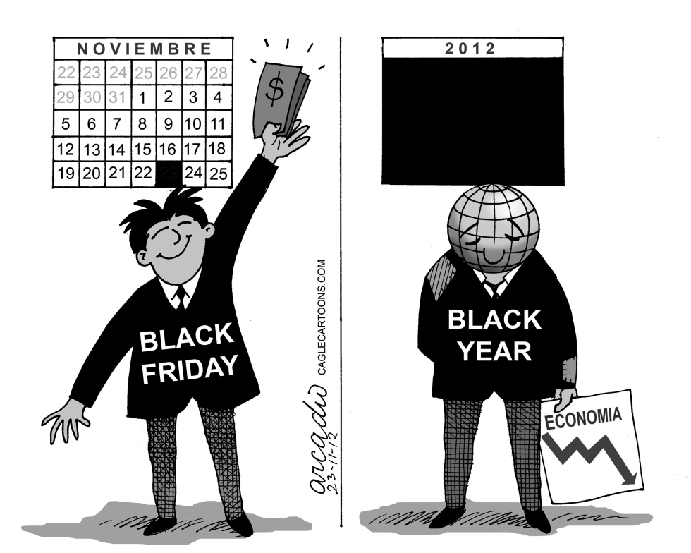  VIERNES NEGRO AñO NEGRO by Arcadio Esquivel