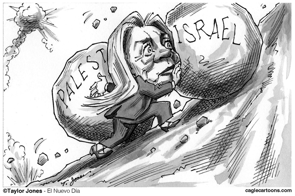  HILLARY CLINTON - DOUBLE SISYPHUS by Taylor Jones