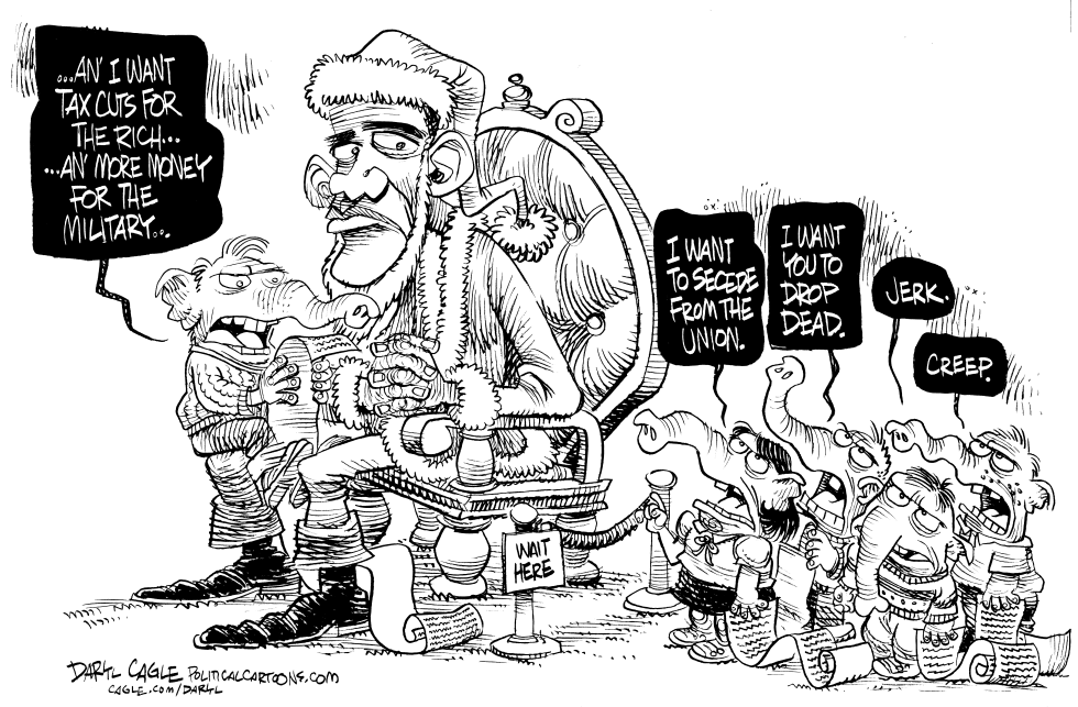 Santa Obama and the GOP