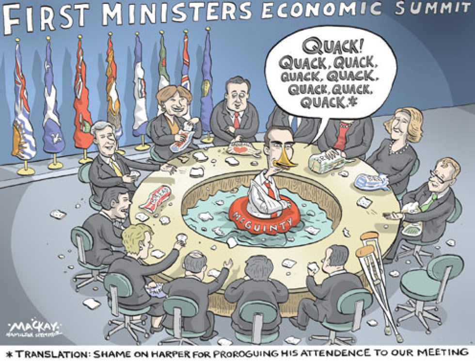 First Ministers Economic Summit