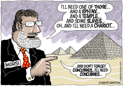 CORRECTED -PHARAOH MORSI  by Monte Wolverton