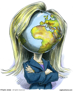 HILLARY ROUND THE WORLD - by Taylor Jones