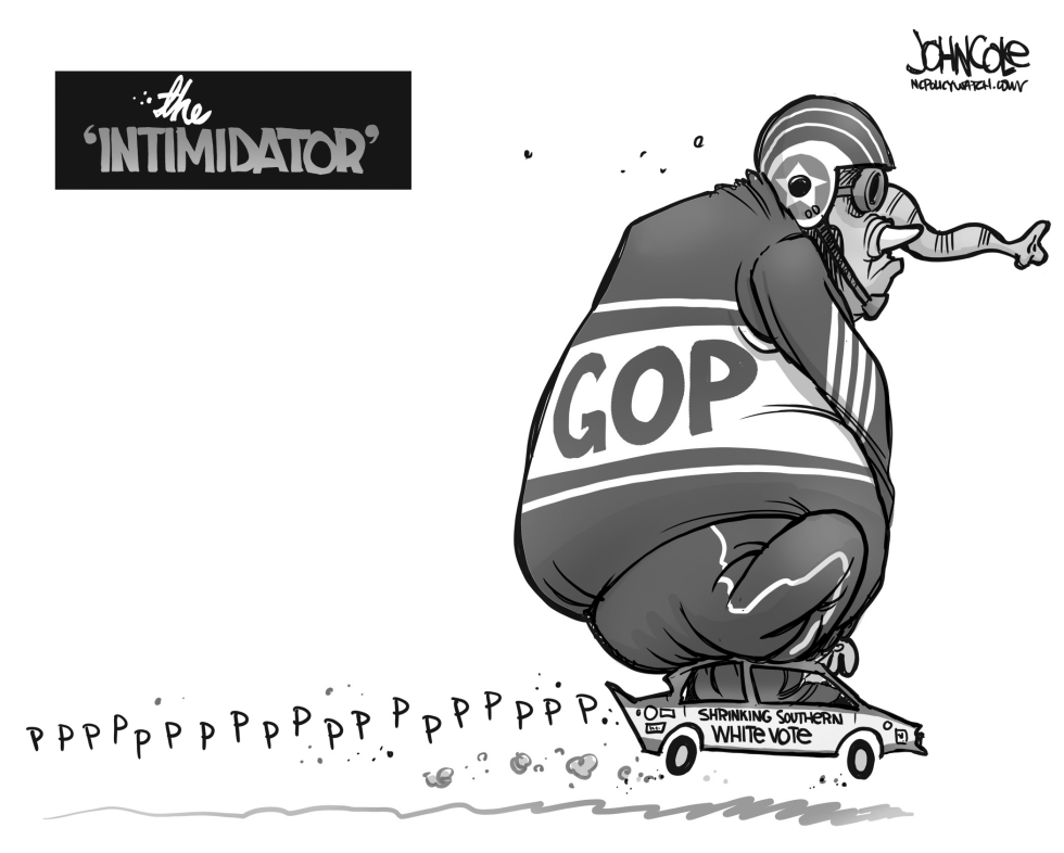 GOP and the shrinking white southern vote BW