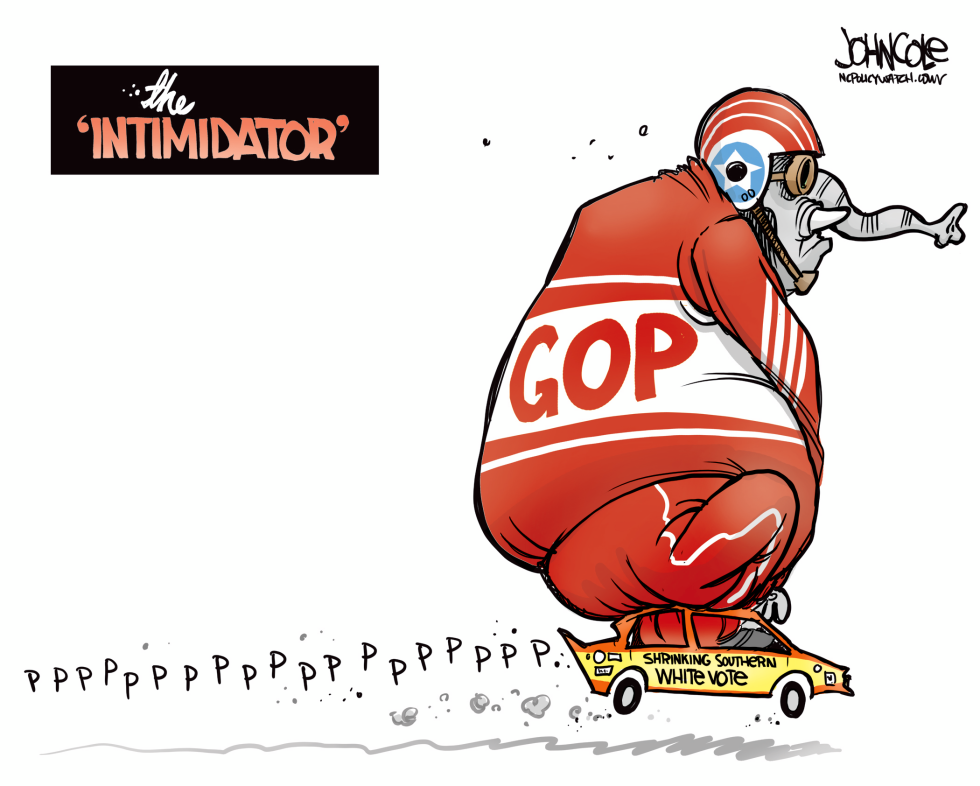 GOP and the shrinking white southern vote COLOR