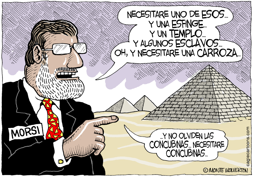  FARAON MORSI by Wolverton