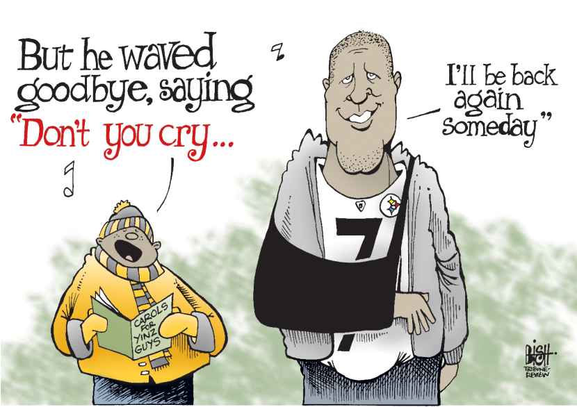 LOCAL- WAITING FOR ROETHLISBERGER TO RETURN, COLOR
