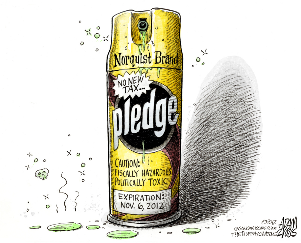 Grover Norquist Pledge COLOR
