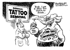 REPUBLICAN NO TAX PLEDGE by Jimmy Margulies