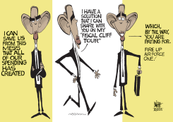 FISCAL CLIFF TOUR, by Randy Bish