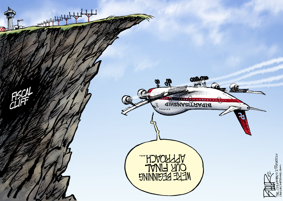 Fiscal Cliff Approach COLOR