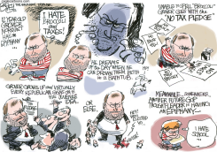 NORQUIST WUNDERKIND  by Pat Bagley