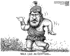EGYPT PRESIDENT MORSI by Adam Zyglis